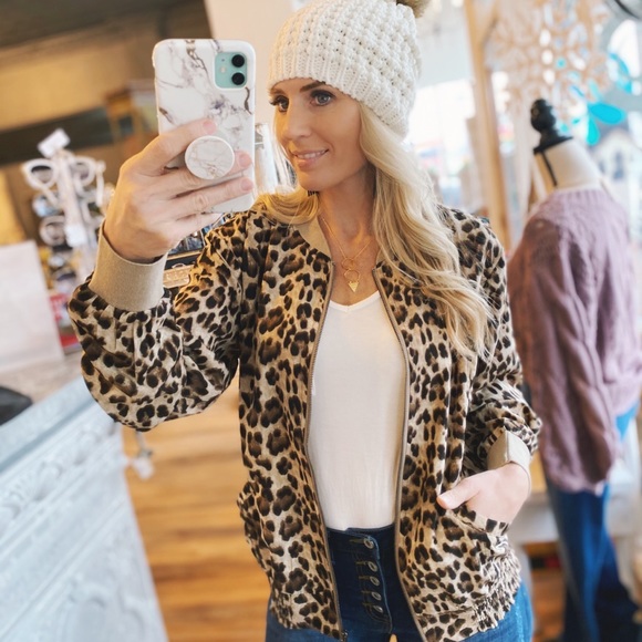 Infinity Raine Jackets & Blazers - MY RIDE OR DIE BOMBER JACKET-MOCHA